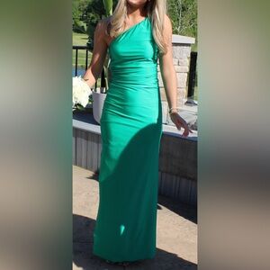 Babaton Emerald Green Maxi Dress
